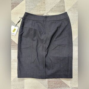 Calvin Klein Charcoal Pencil Skirt